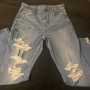 American Eagle Outfitters high rise jeans
